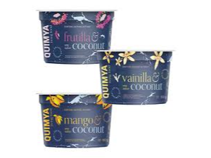YOGUR BASE DE COCO Y ALMENDRAS CON PROTEINAS, VAINILLA CARAMEL(Quimya)