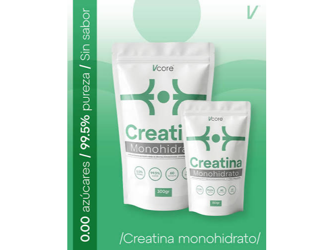 CREATINA MONOHIDRATO 300 GR (99.5  PUREZA - SIN SABOR)