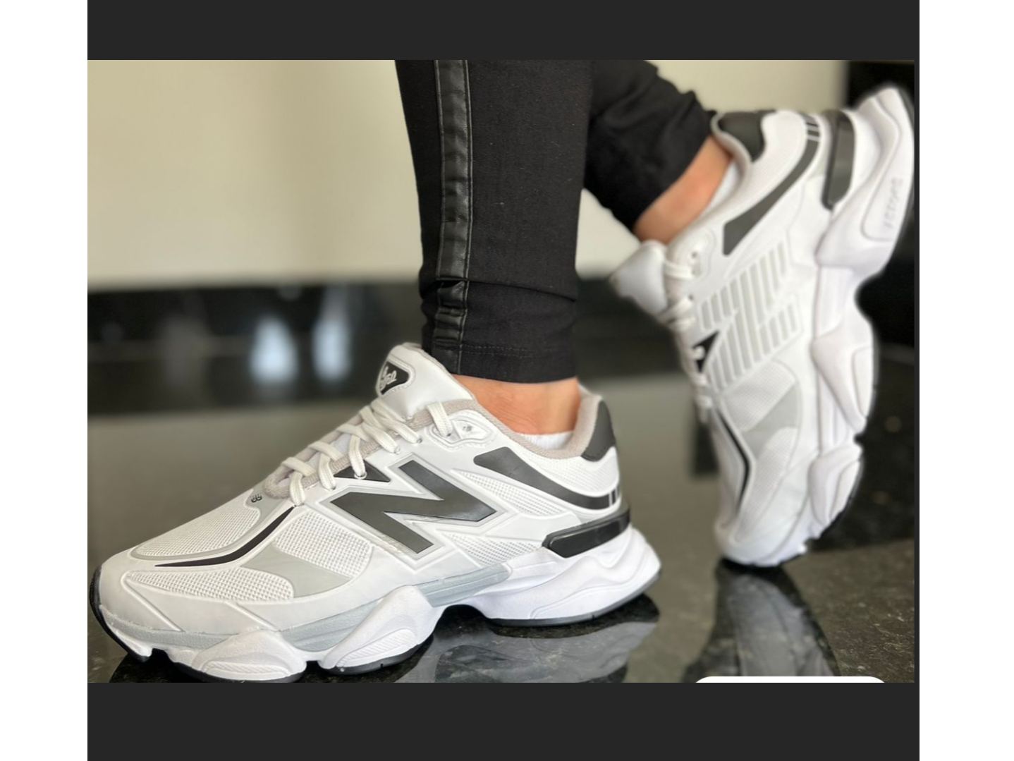 New Balance Off - Blanco/Negro