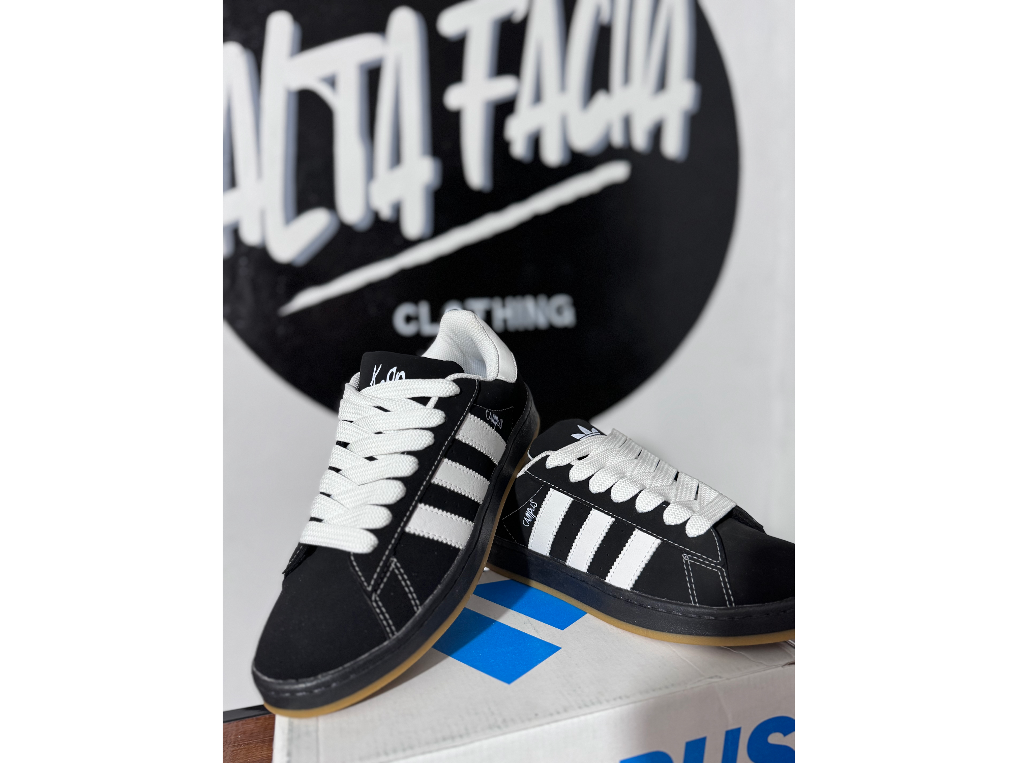 ADIDAS CAMPUS NEGRAS