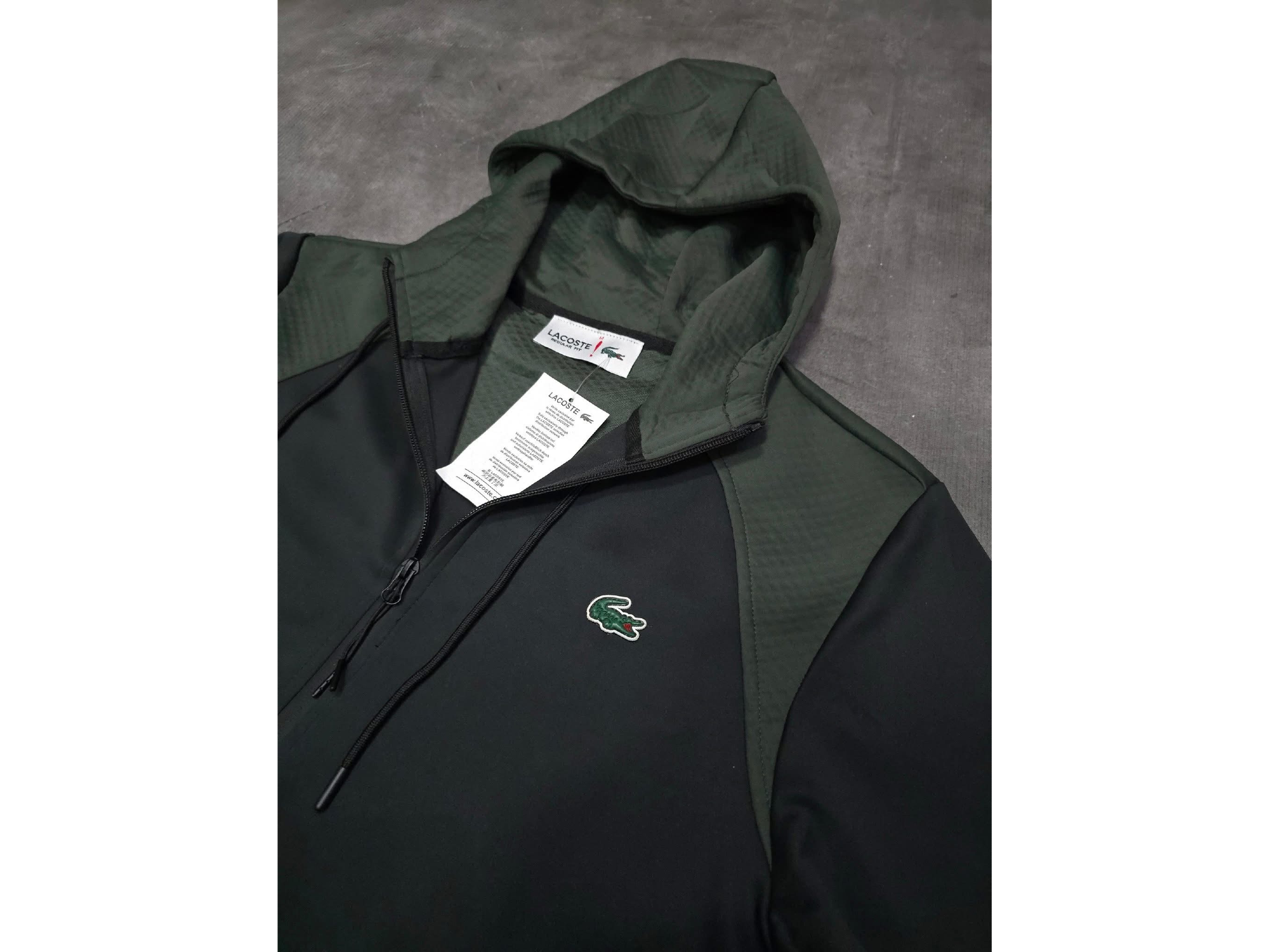 LACOSTE NEGRO/VERDE