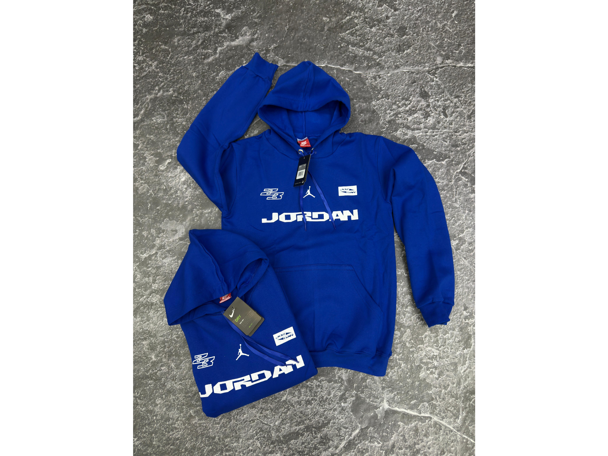 BUZO FRIZADO JORDAN (Azul)