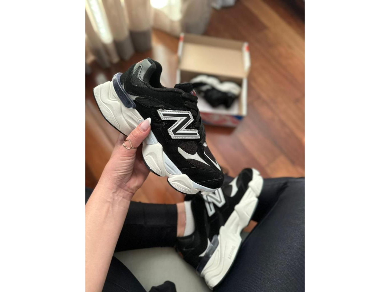 New Balance 9060 Negro/Gris
