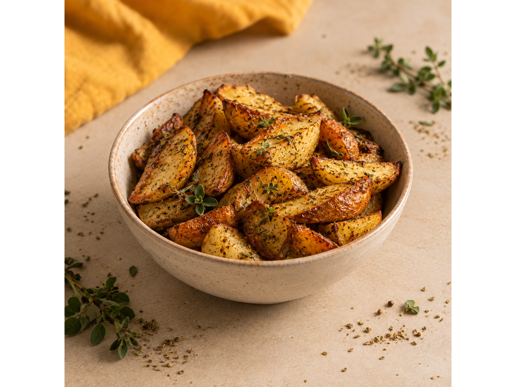 Papas al horno (guarnición para dos)