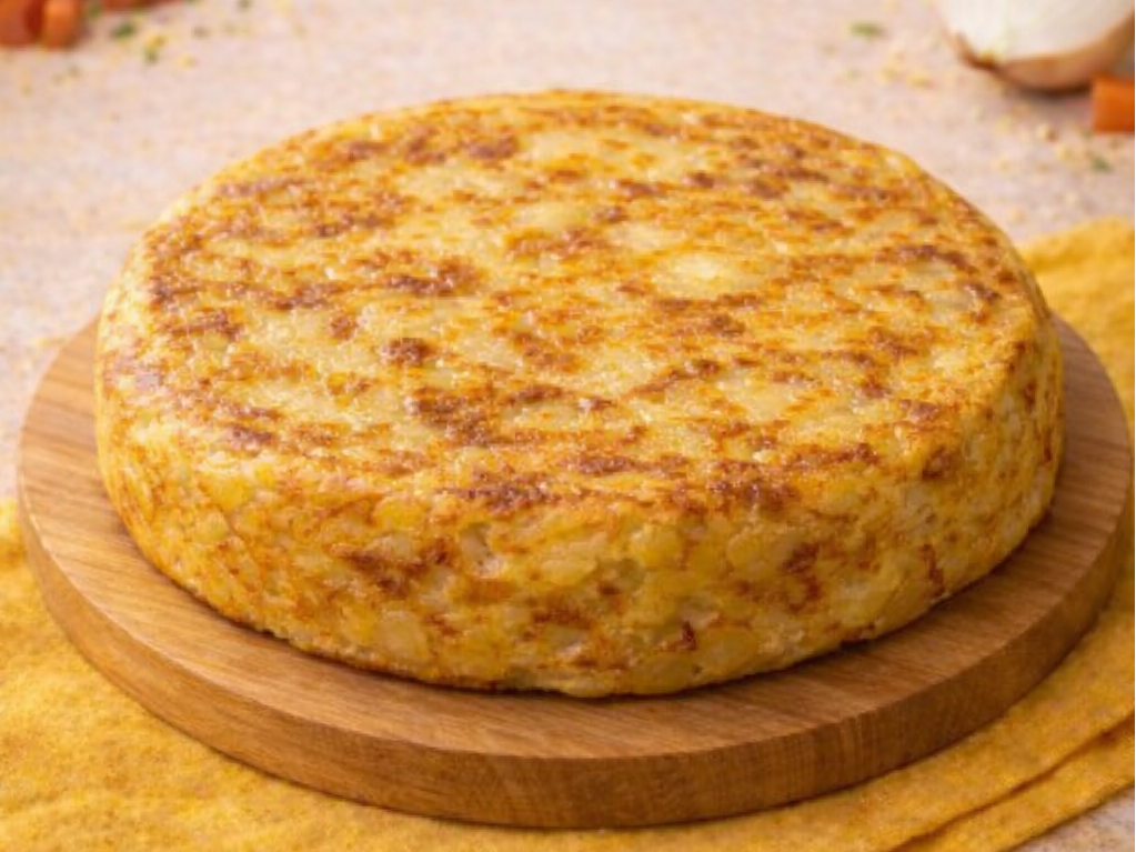 Tortilla de papa rellena