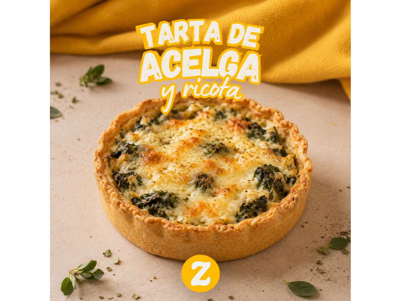Tarta de Acelga y Ricota