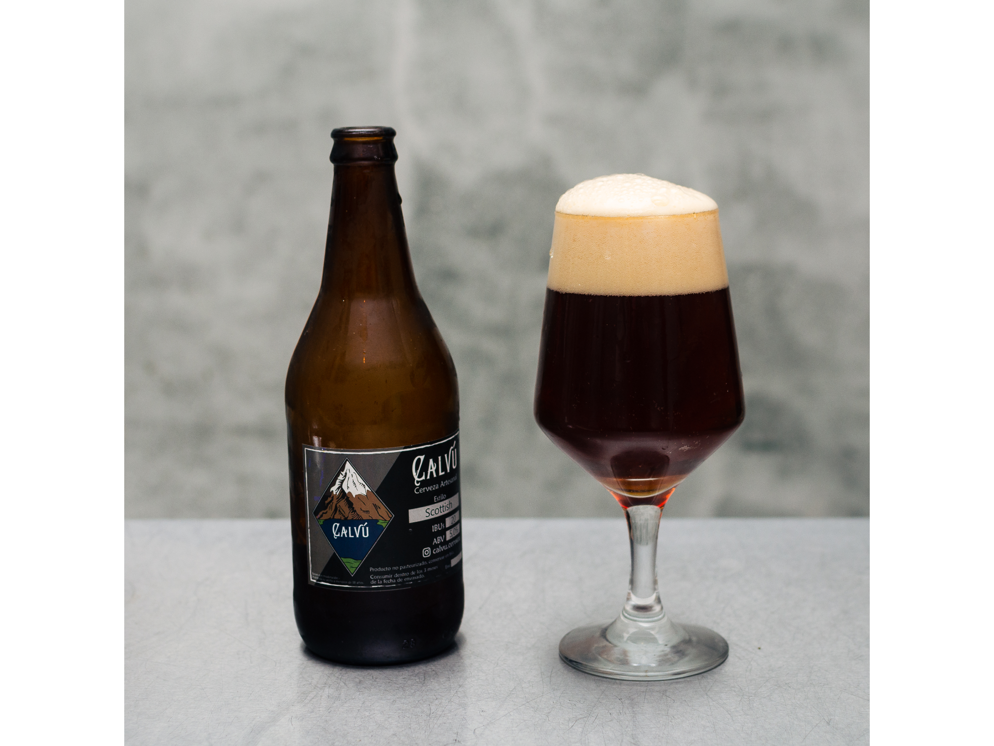 Birra Artesanal Calvú - Scotish
