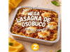 LASAGNA DE OSOBUCO DESMECHADO PARA DOS