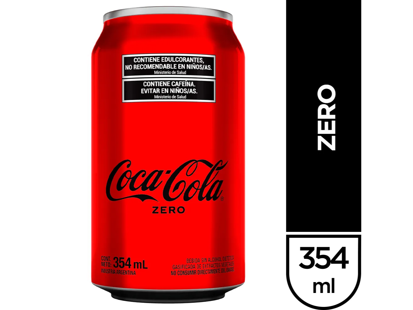Coca Cola Zero 354ml.