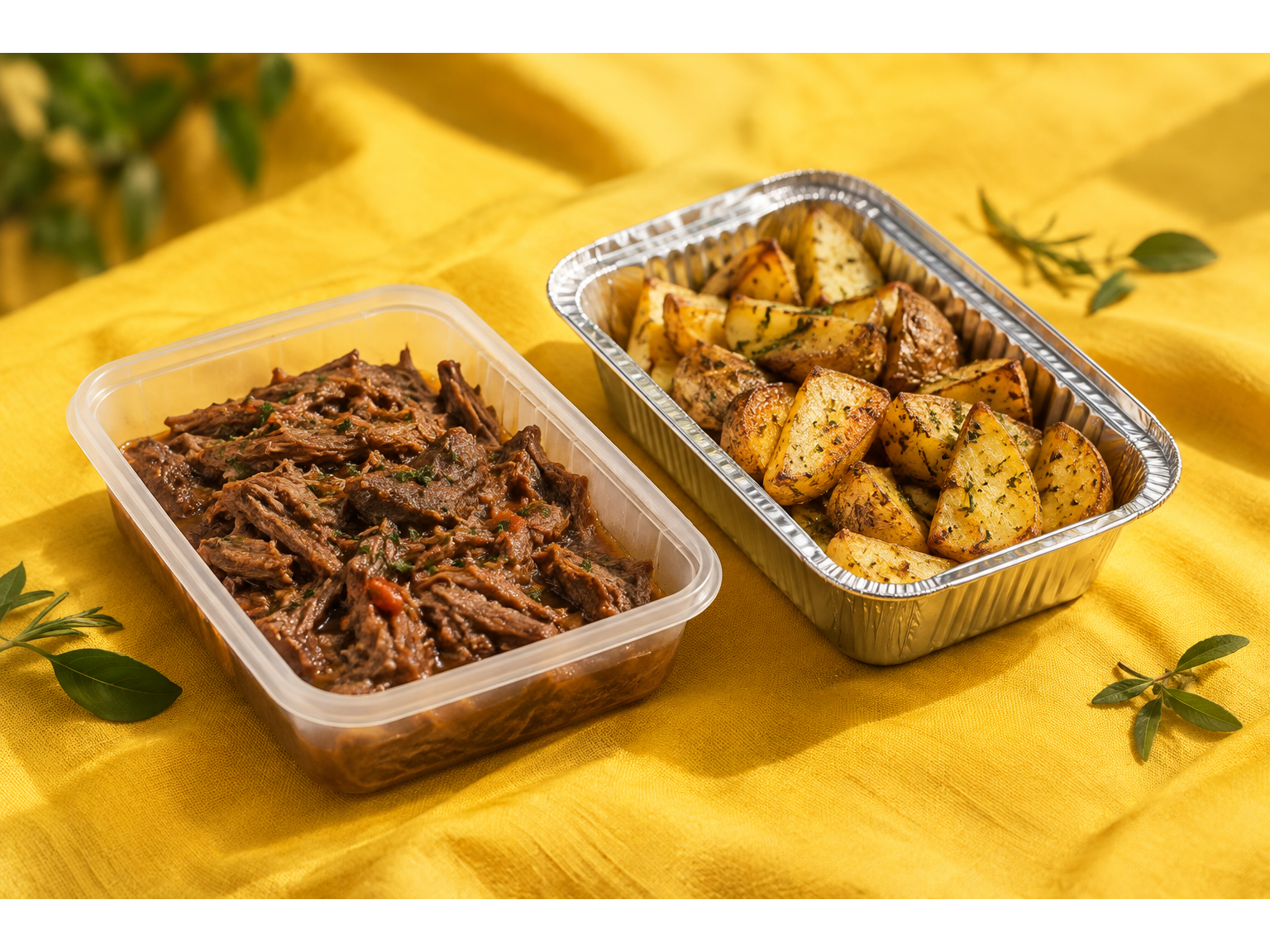 Carne de Ternera Desmechada (para dos)
