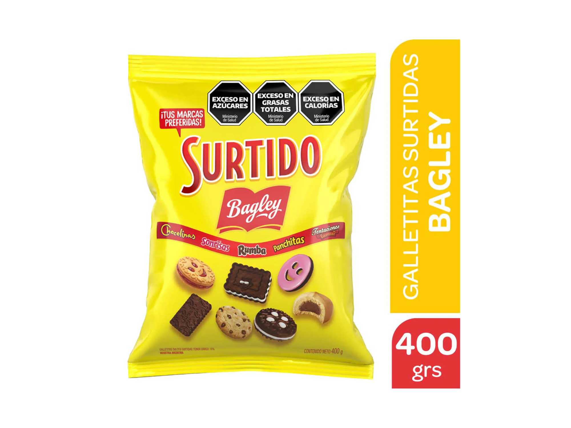 Galletitas surtido de bargley 400G