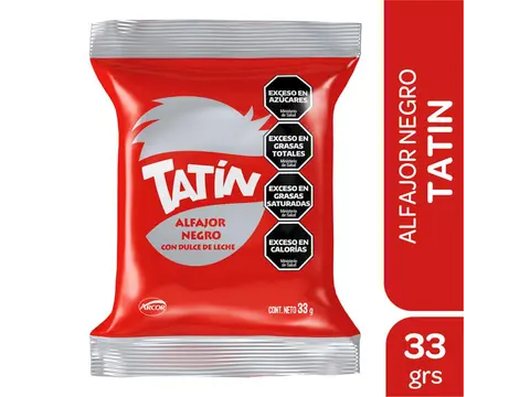 Alfajor Tatin Negro 33G