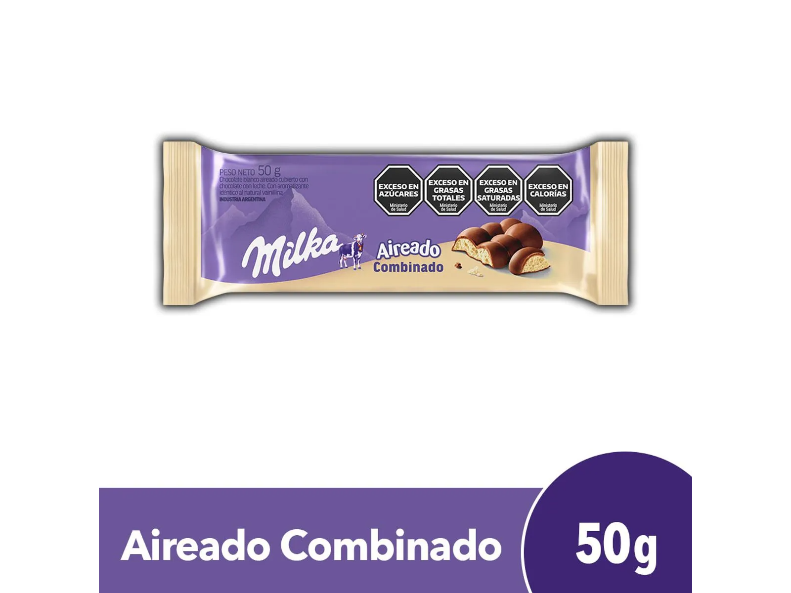 Chocolate Combinado Milka Leger 50g