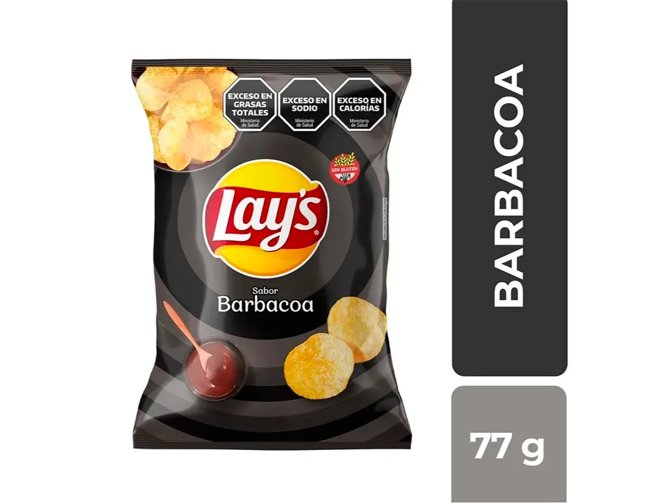 Papas Fritas Lays Sabor A Barbacoa 77 G