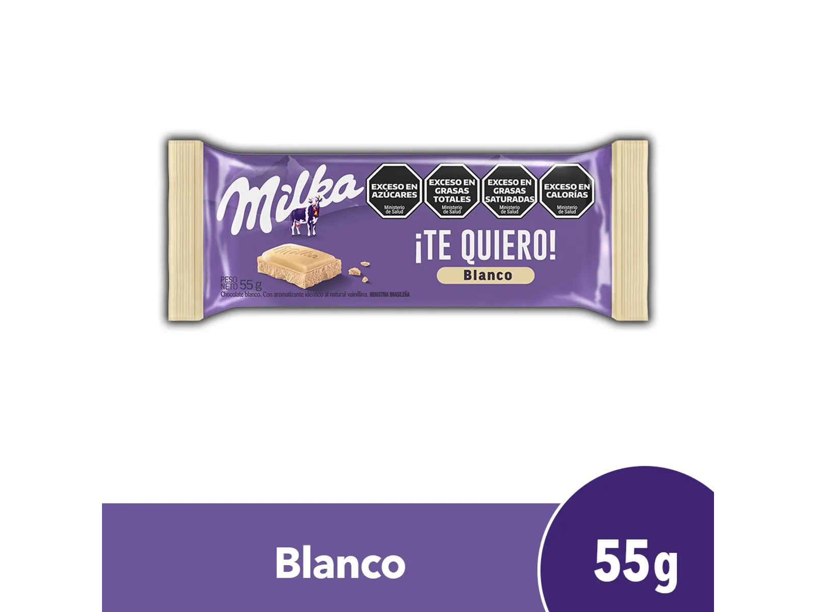Chocolate Blanco Milka 55g