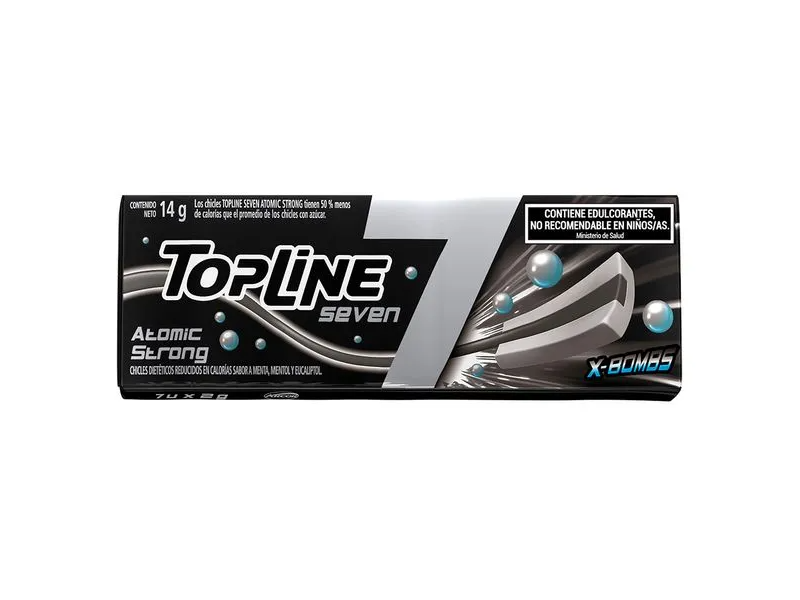 Chicles Topline seven Strong 14gr
