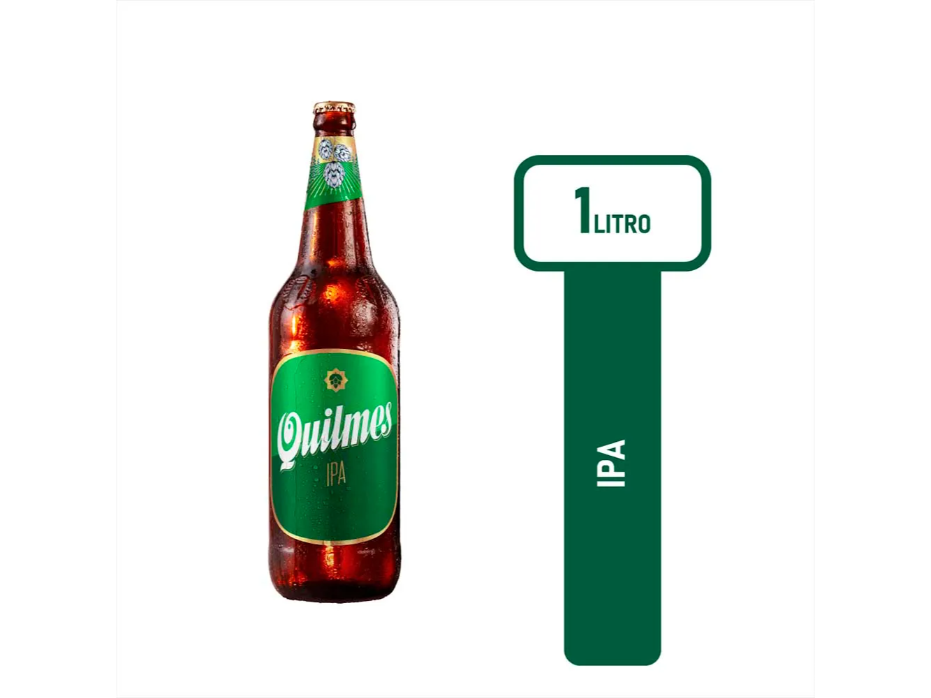 Cerveza Rubia Quilmes Ipa Retornable 1 L