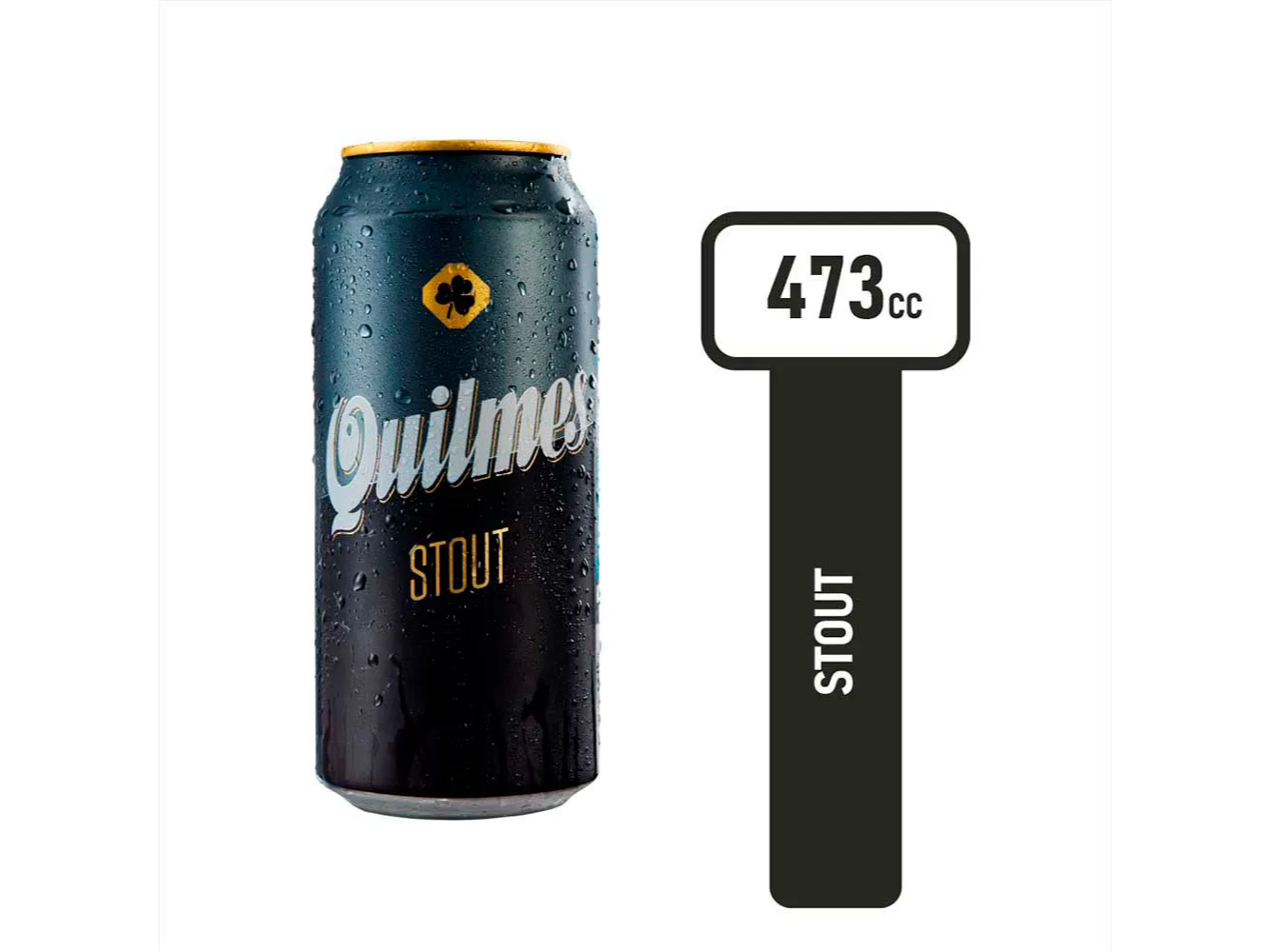 Cerveza Lata Stout Quilmes 473 Cc