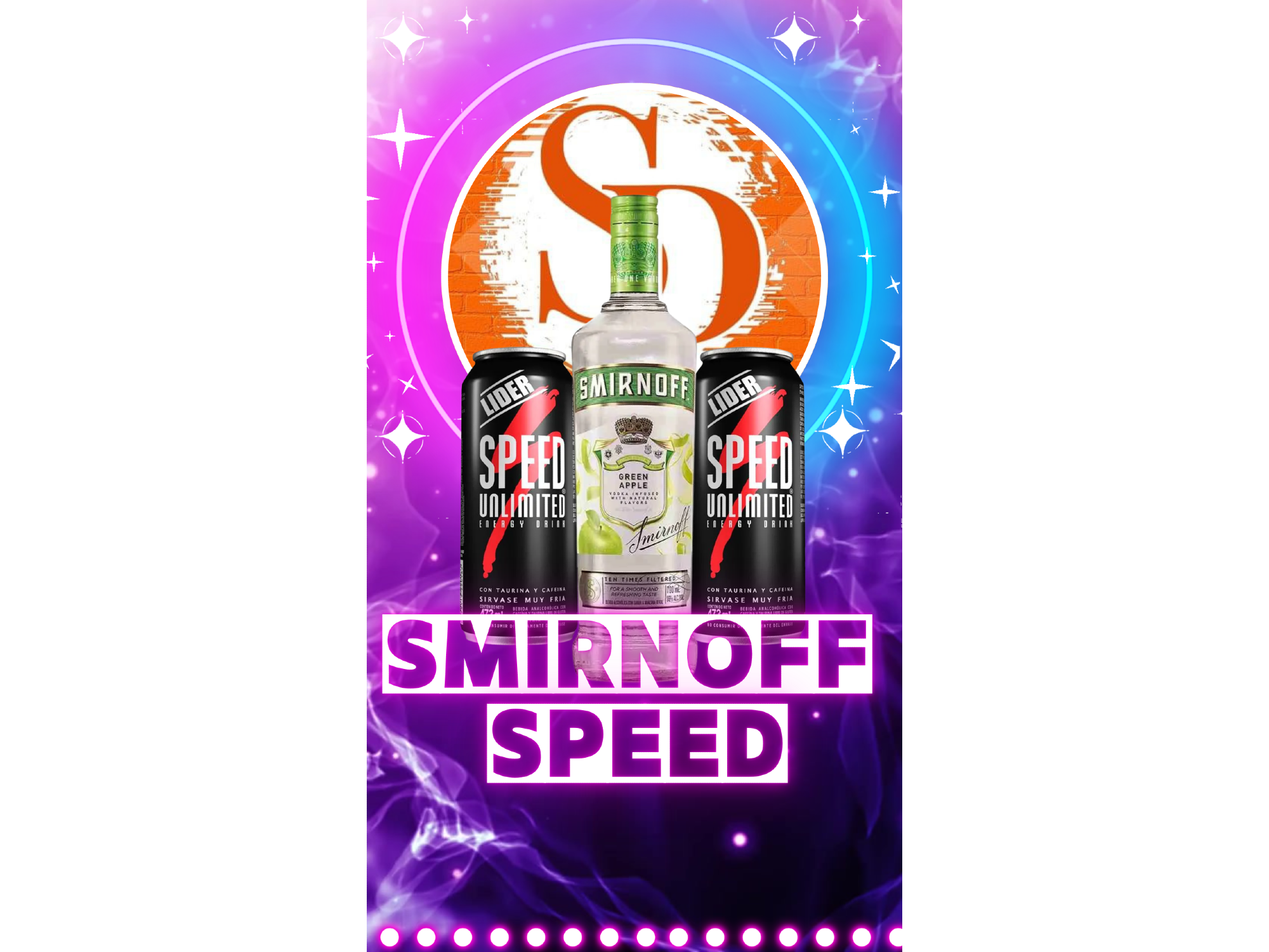 Promo smirnoff saborizado con speed
