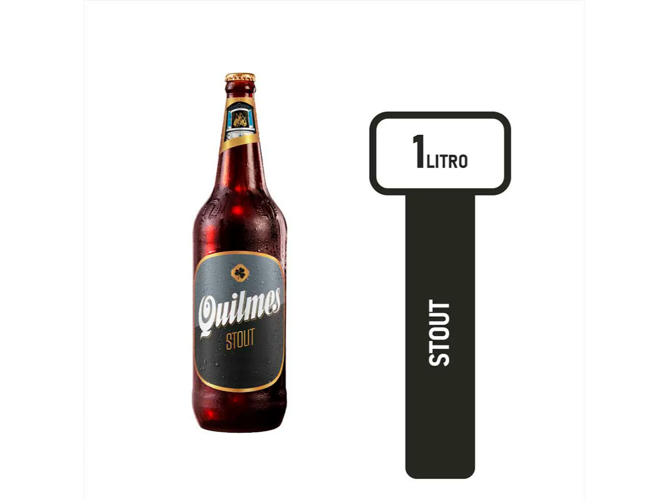 Cerveza Stout Quilmes Retornable 1 Lt