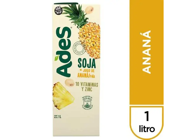 Jugo ADES Ananá 1 L