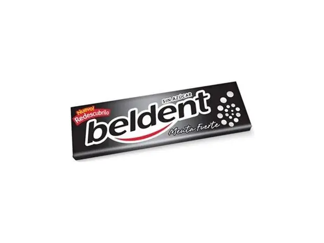 Beldent Chicle Menta Fuerte