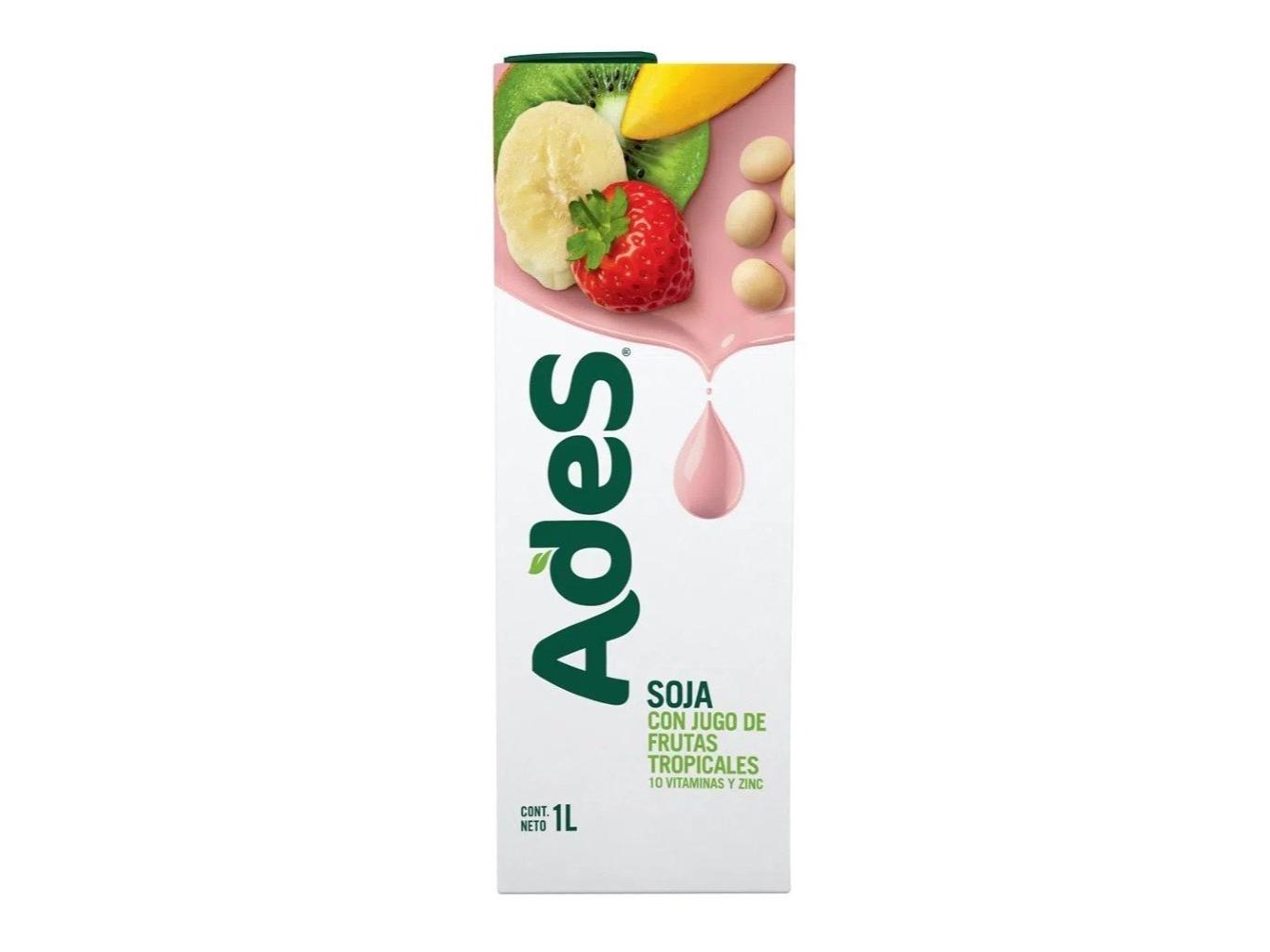 Ades -1 Litro -Frutas Tropicales