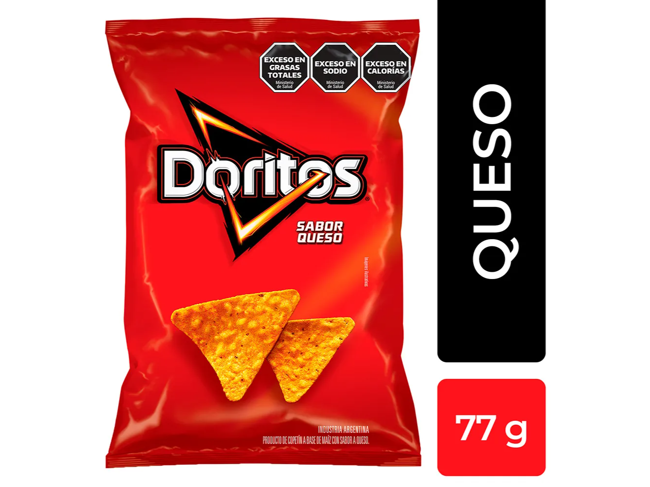 Nachos Sabor A Queso Doritos 77 G