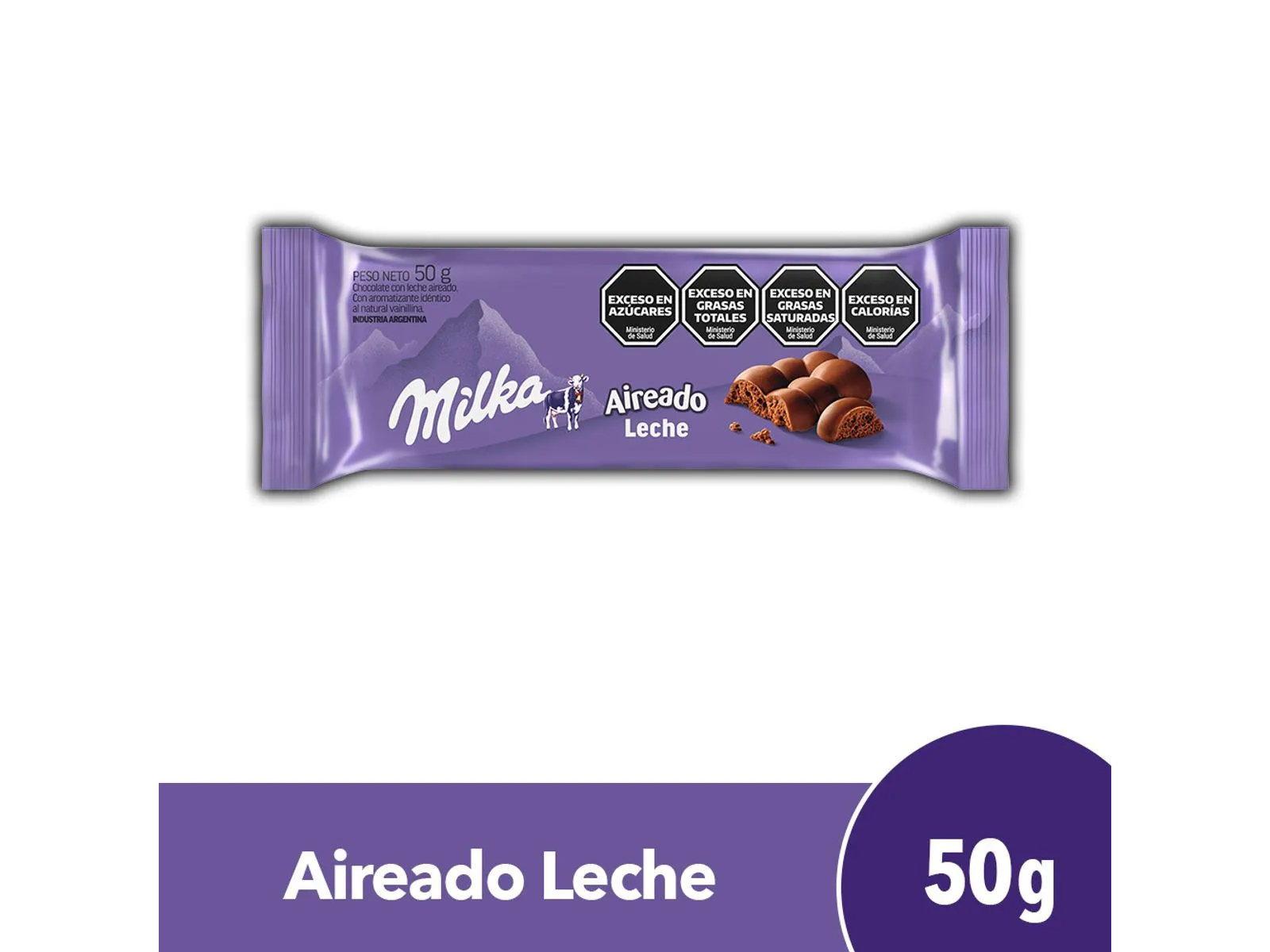 Chocolate con Leche Milka Leger 50g