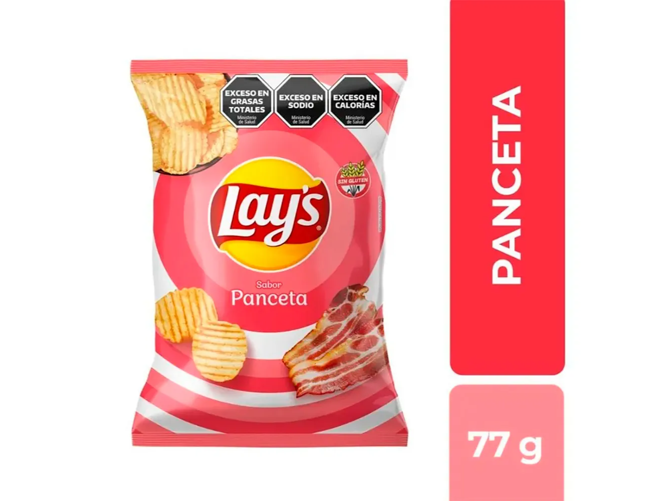 Papas Fritas Lays Sabor A Panceta 77 G