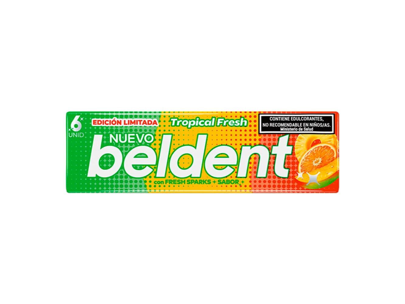 CHICLE BELDEN TROPICAL FRESH
