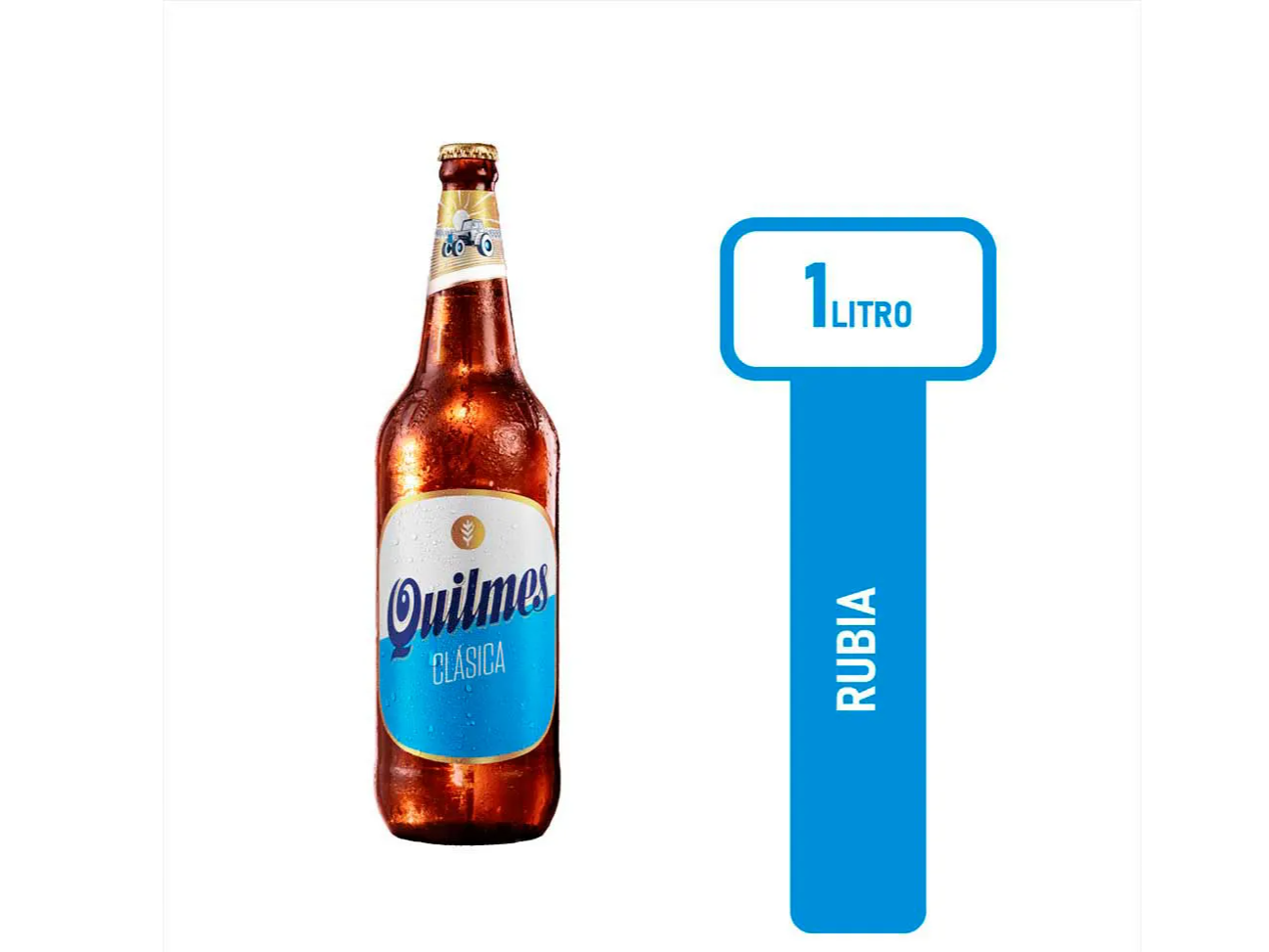 Cerveza Clasica Quilmes Retornable 1 L