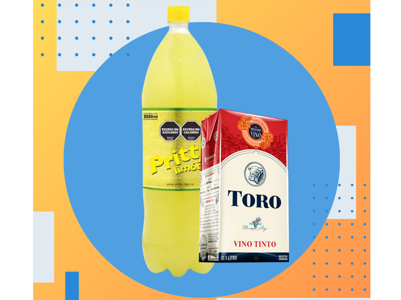 Promo  Vino con pritty tranqui