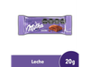chocolate milka leche 20g