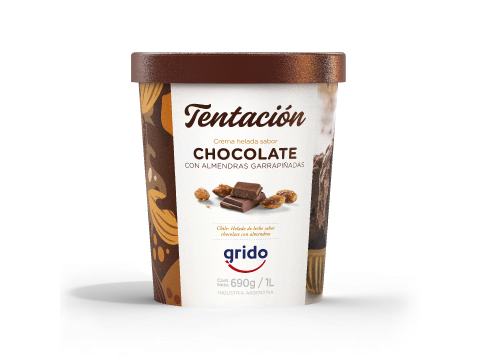 TENTACION Chocolate con almendras