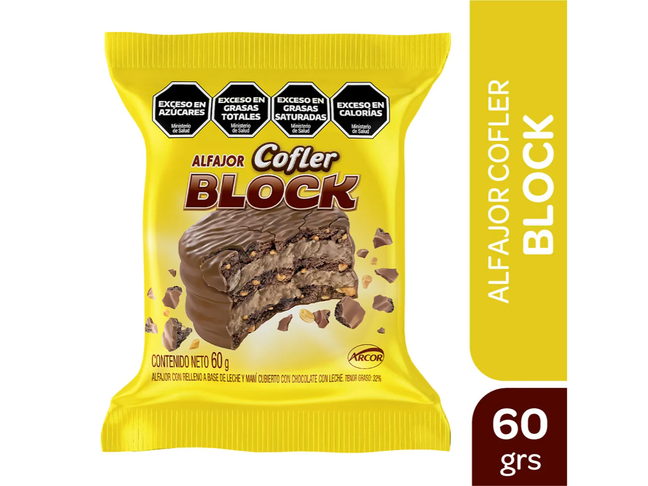 Alfajor Cofler BLOCK 60G