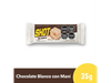 CHOCOLATE SHOT BLANCO CON MANÍ 35 GR