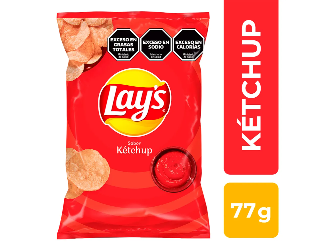 Papas Fritas Sabor A Ketchup Lays 77 G