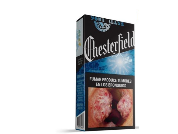 Chesterfield Blue Motion Box 12