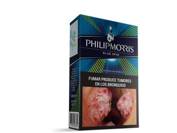 Philip Morris Blue Spin Box 20