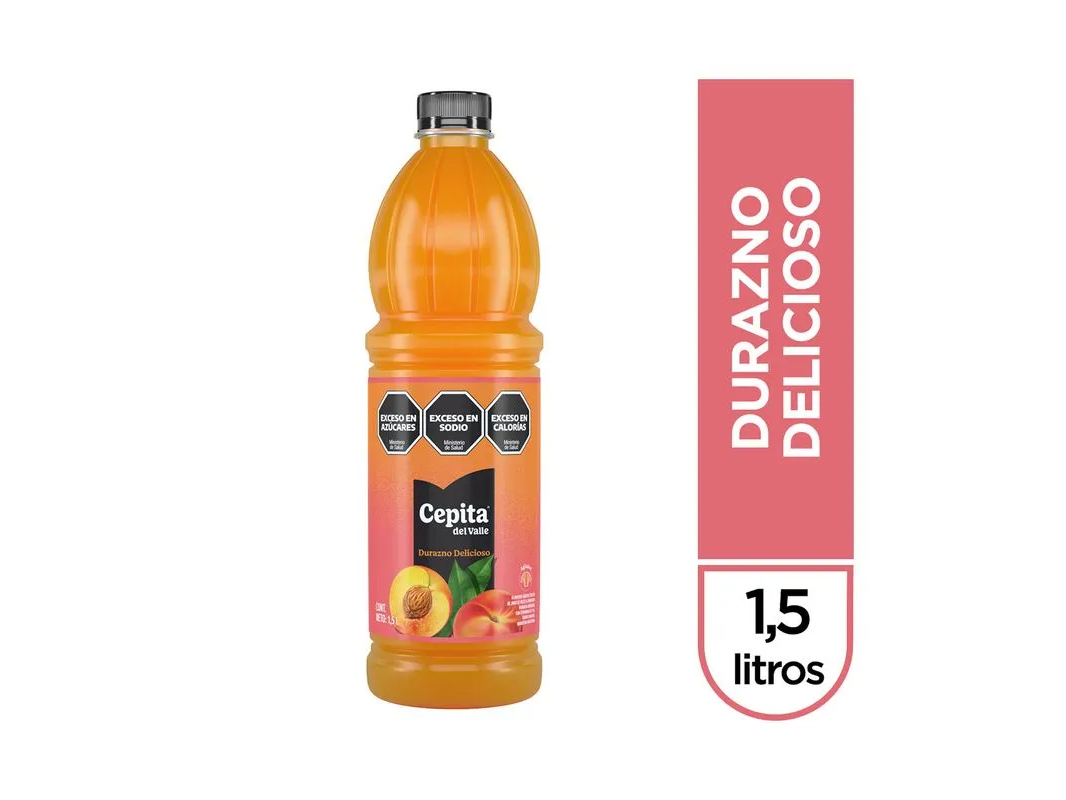 Jugo Cepita del Valle durazno delicioso 1.5 l