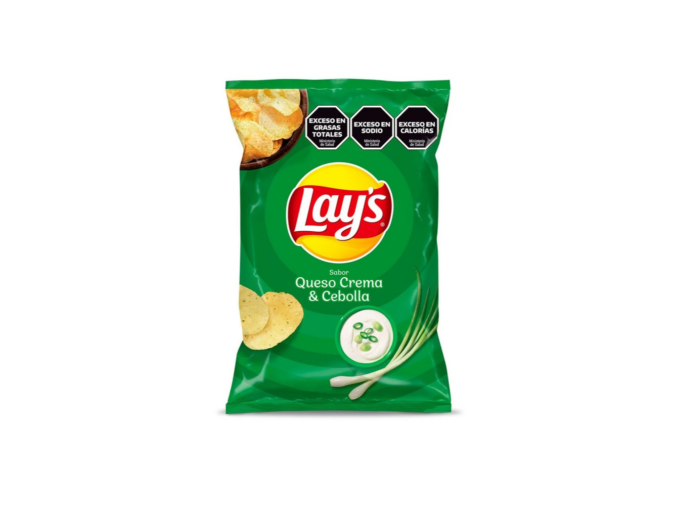 Lays crema y cebolla 34gr