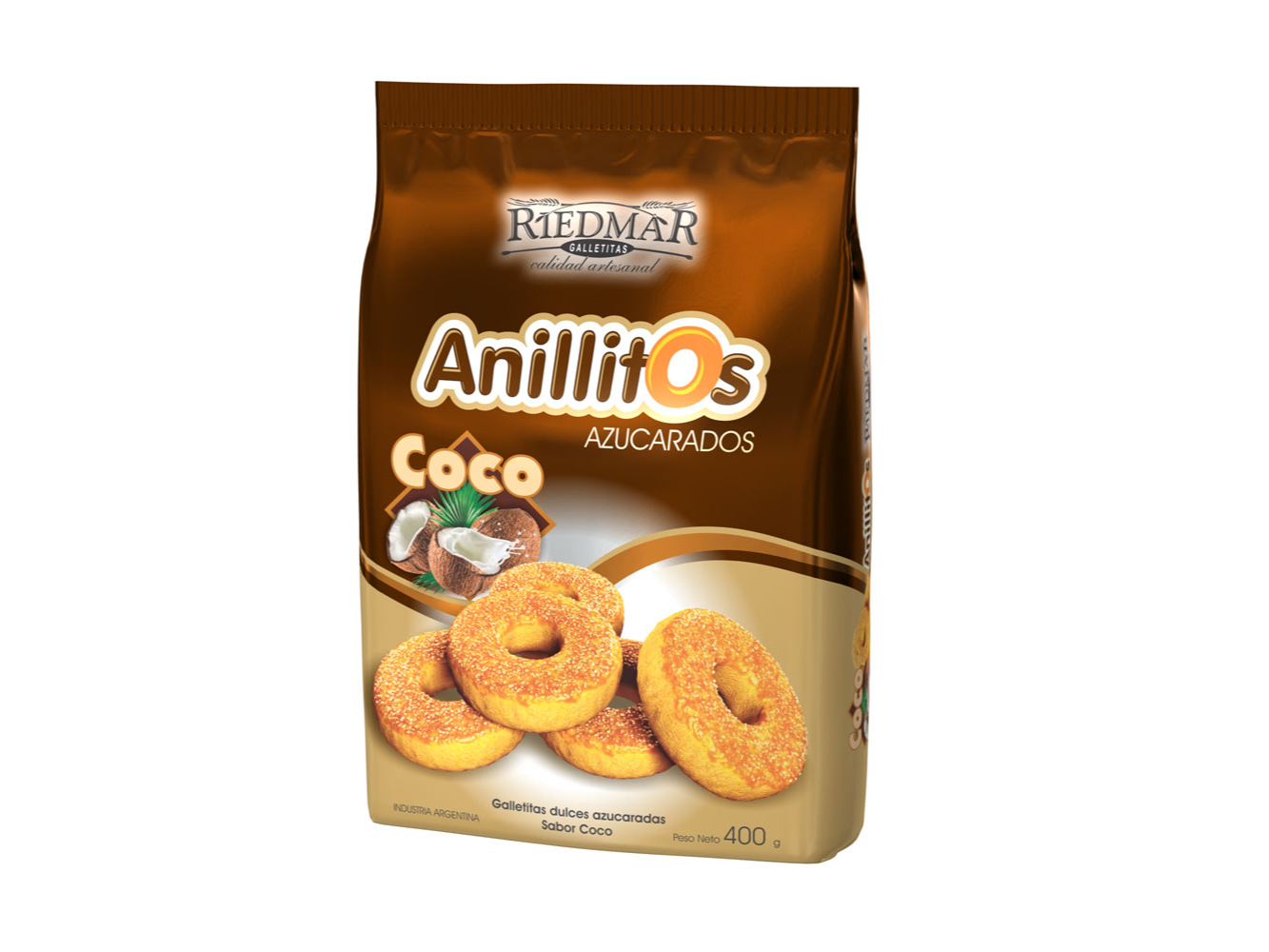 Anillitos Azucarados de Coco 400g