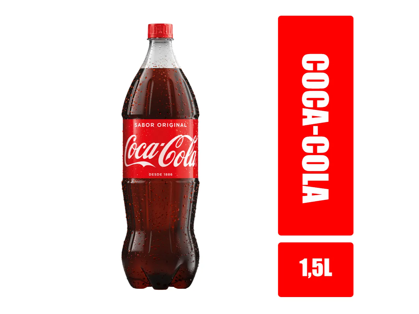 Gaseosa  Coca-Cola Pet 1.5L
