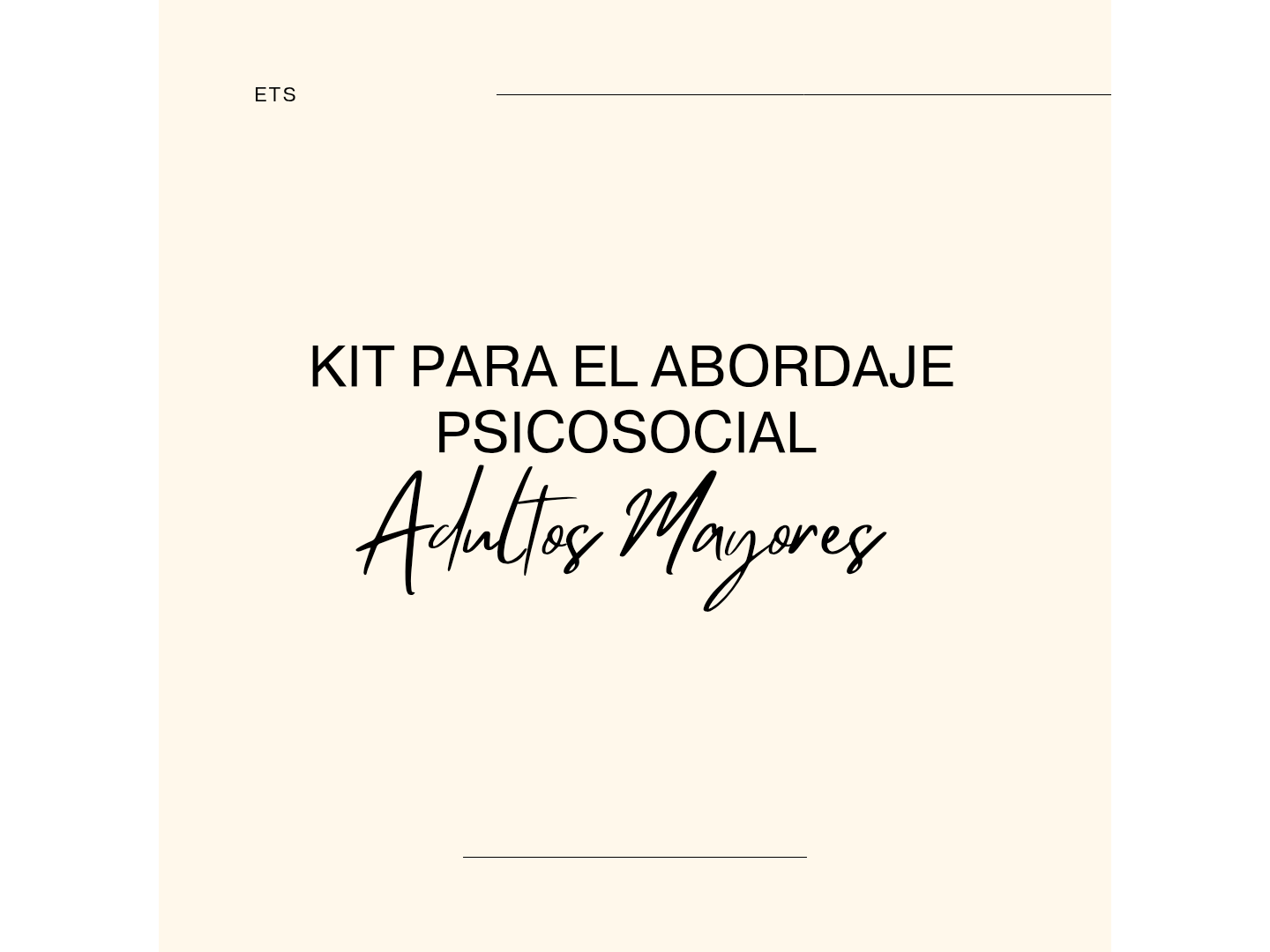 ADULTOS MAYORES