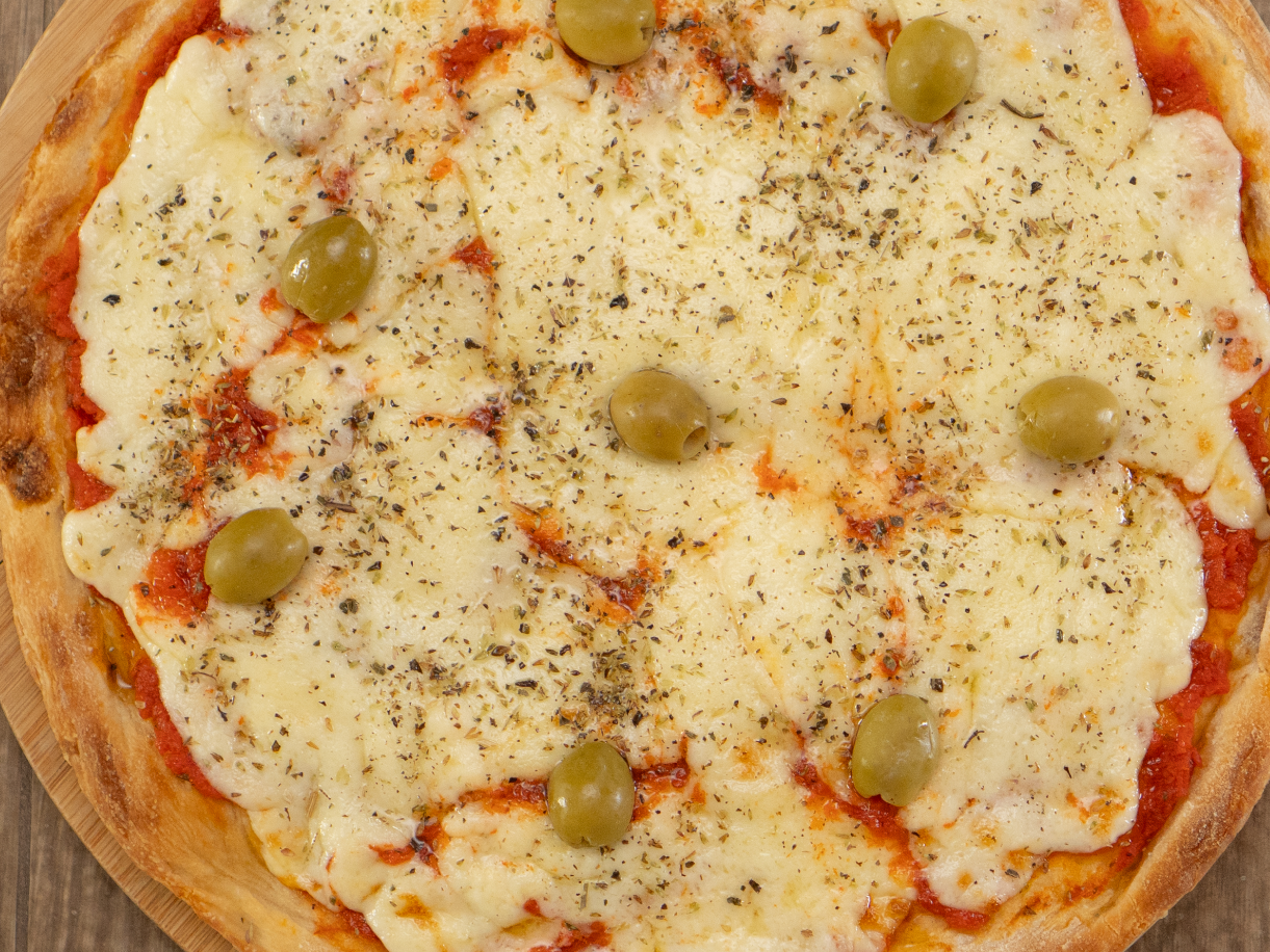 Pizza doble mozzarella