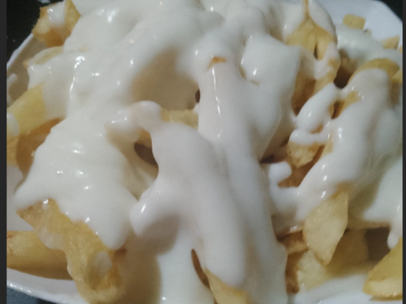 Porción con mayo casera