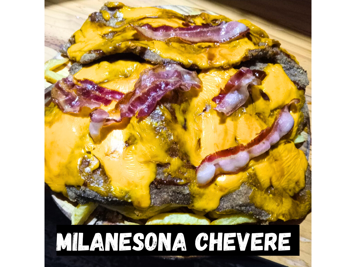 Milanesona Chevere de La cocina de chevere