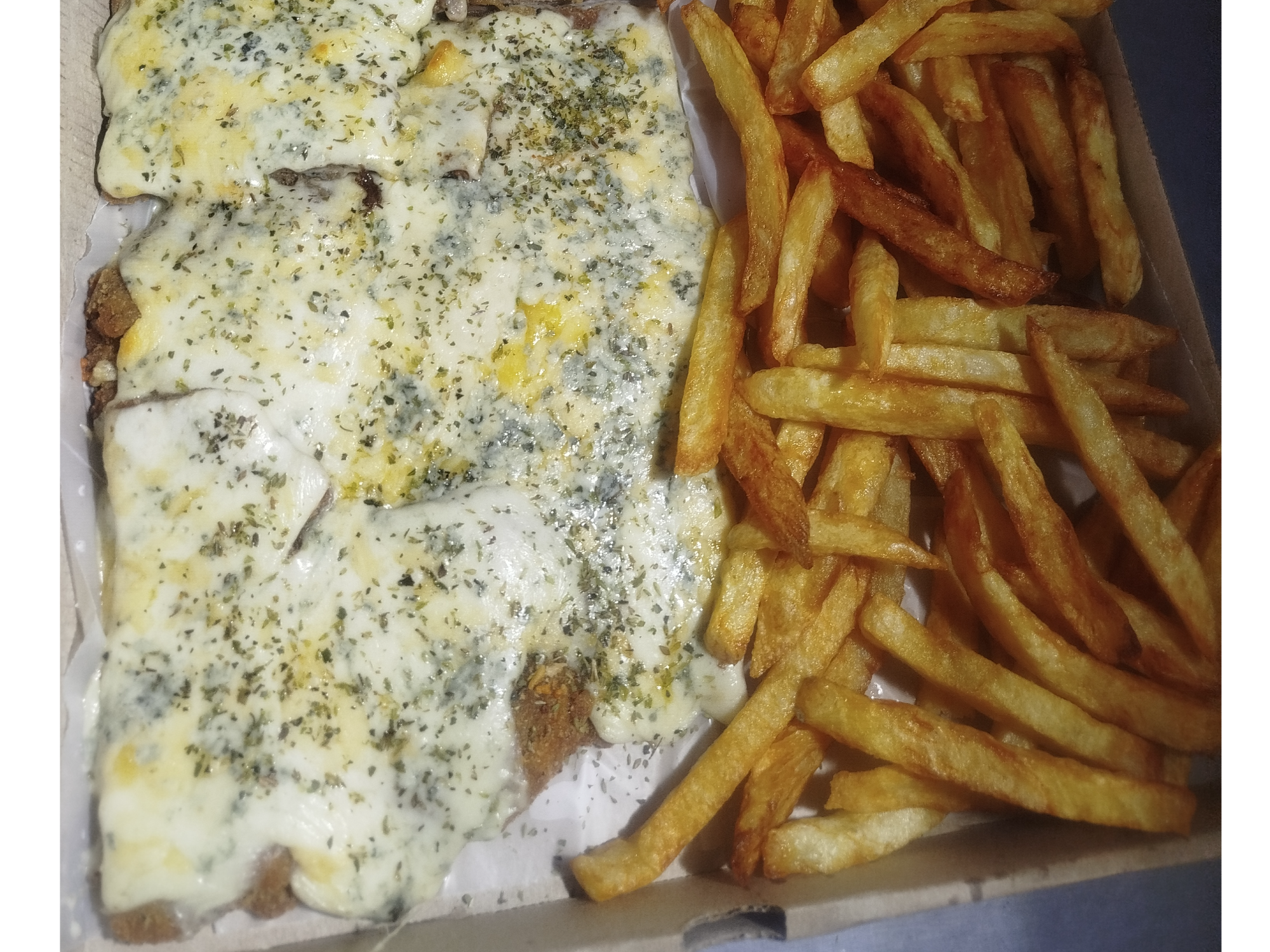 Milanesa al Roquefort