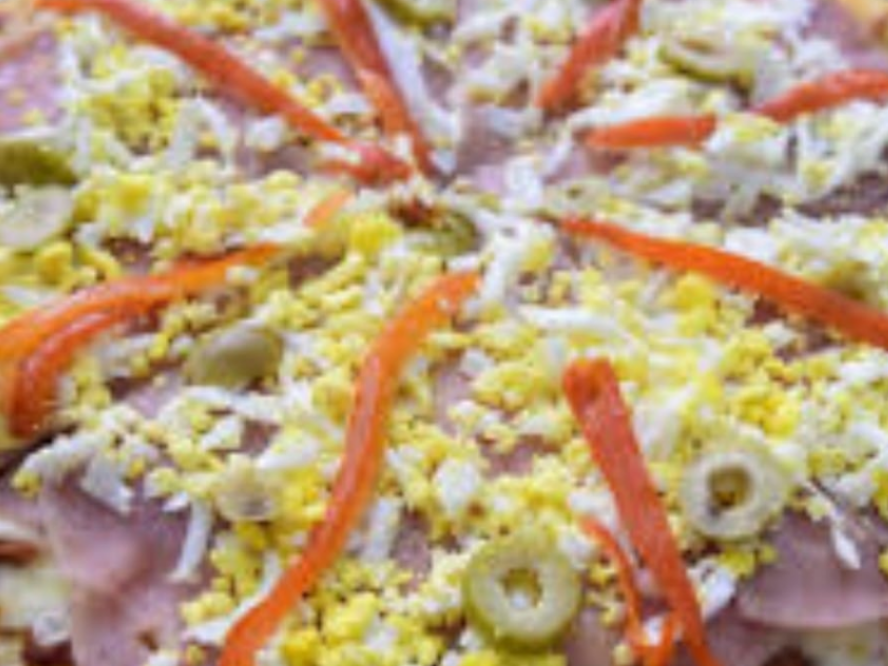 Media pizza Especial c/ huevo